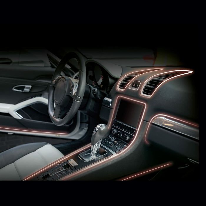 Benzi LED KSIX Roșu (5 m)