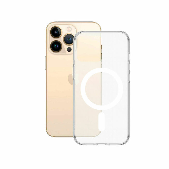 Husă pentru Mobil KSIX iPhone 13 Pro Max Negru Transparent