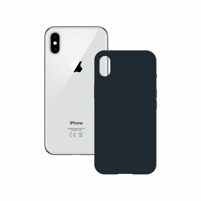 Husă pentru Mobil KSIX iPhone Xs Max Albastru