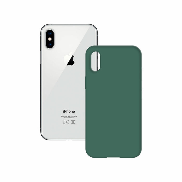 Husă pentru Mobil KSIX iPhone Xs Max Verde