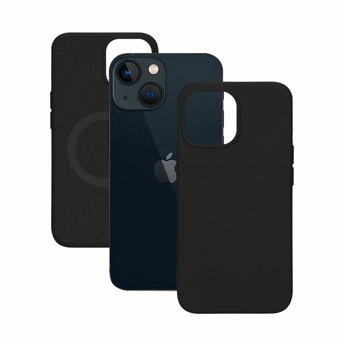 Husă pentru Mobil KSIX iPhone 14 Negru