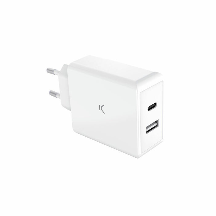 Încărcător de Perete KSIX Alb 65 W