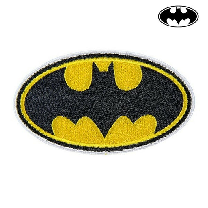Plasture Batman Negru 8,5 x 4,9 cm Galben