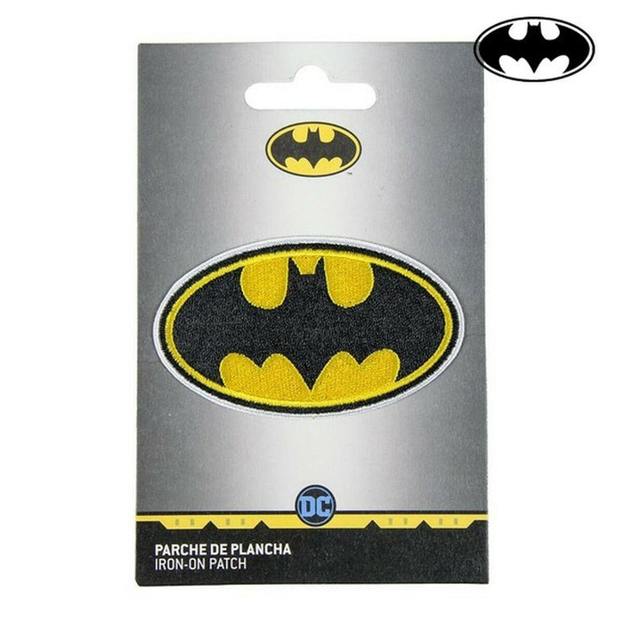 Plasture Batman Negru 8,5 x 4,9 cm Galben