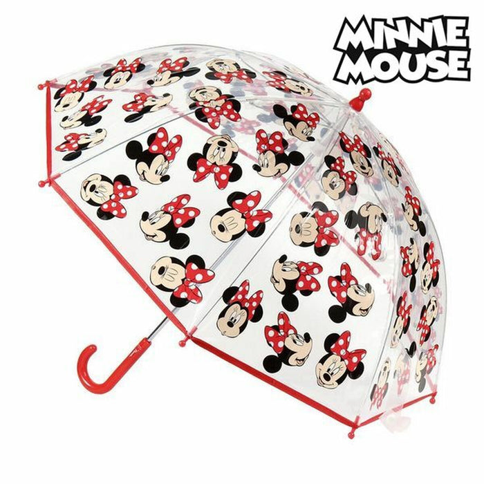 Umbrelă Balon Minnie Mouse Transparent (ø 45 cm)
