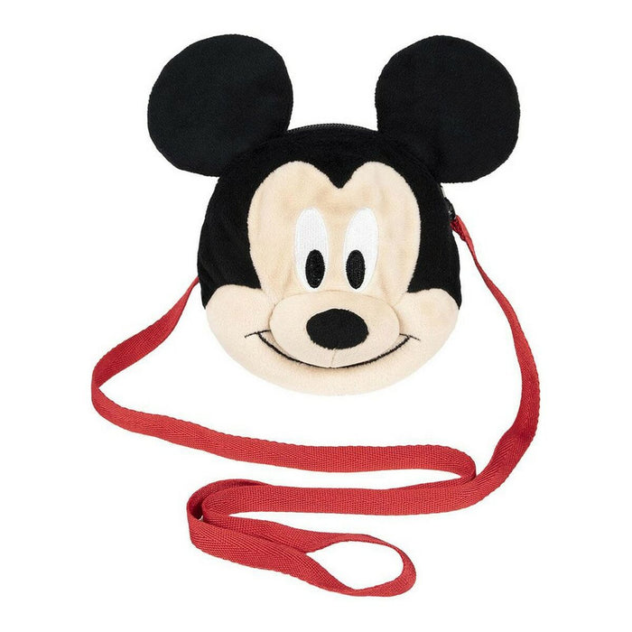Geantă Bandulieră 3D Mickey Mouse Negru