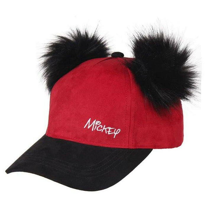 Șapcă Mickey Mouse Roșu Negru (56 cm)