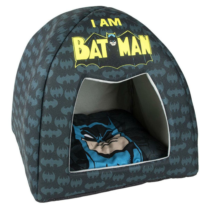 Pat pentru câine Batman Negru