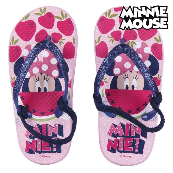 Șlapi pentru Copii Minnie Mouse Roz