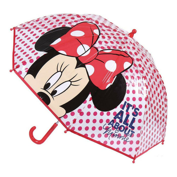 Umbrelă Minnie Mouse Roșu (Ø 71 cm)