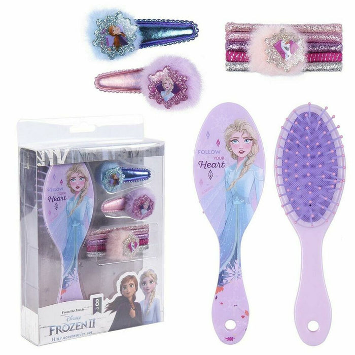 Vaikų plaukų kirpimo rinkinys Disney Princess Belleza Accesorios Frozen Lote 8 Piese Frozen