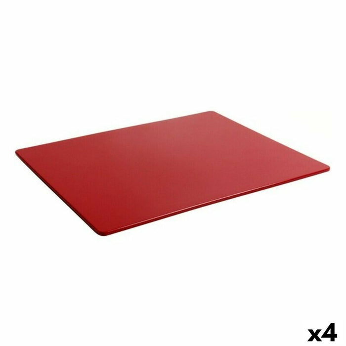 Tavă pentru gustari Viejo Valle Bayahibe Melamina Roșu 32,5 x 26,5 x 0,5 cm (4 Unități)