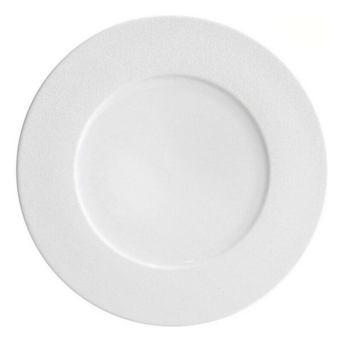 Platou Plat Inde Globe Sahara Porțelan Alb Ø 32,5 cm