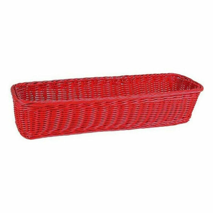 Tavă Viejo Valle polipropilenă Roșu 53 x 16,2 x 10 cm (6 Unități)