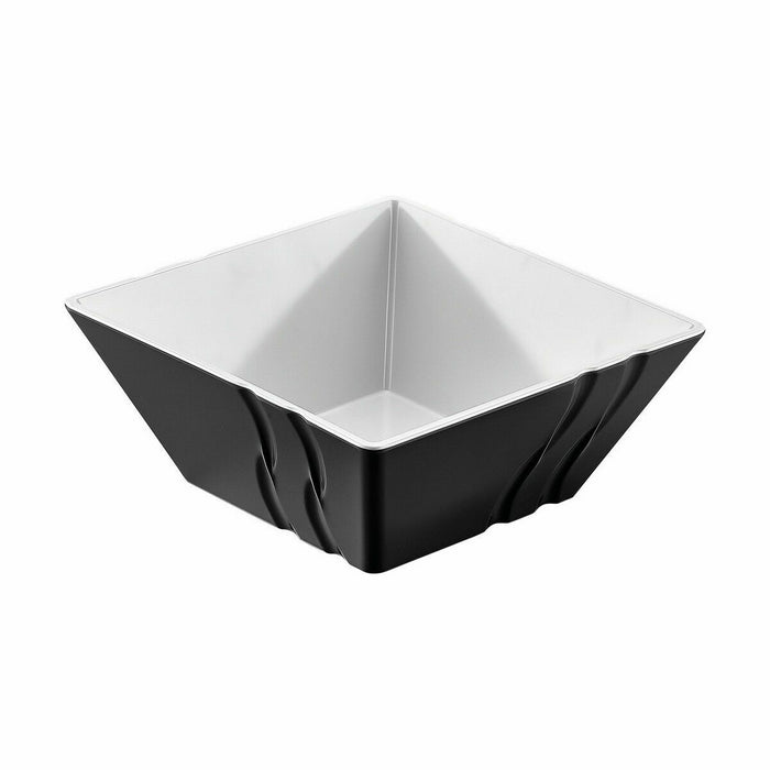 Castron Viejo Valle Luxor Melamina Negru 24 x 24 x 10 cm (6 Unități)