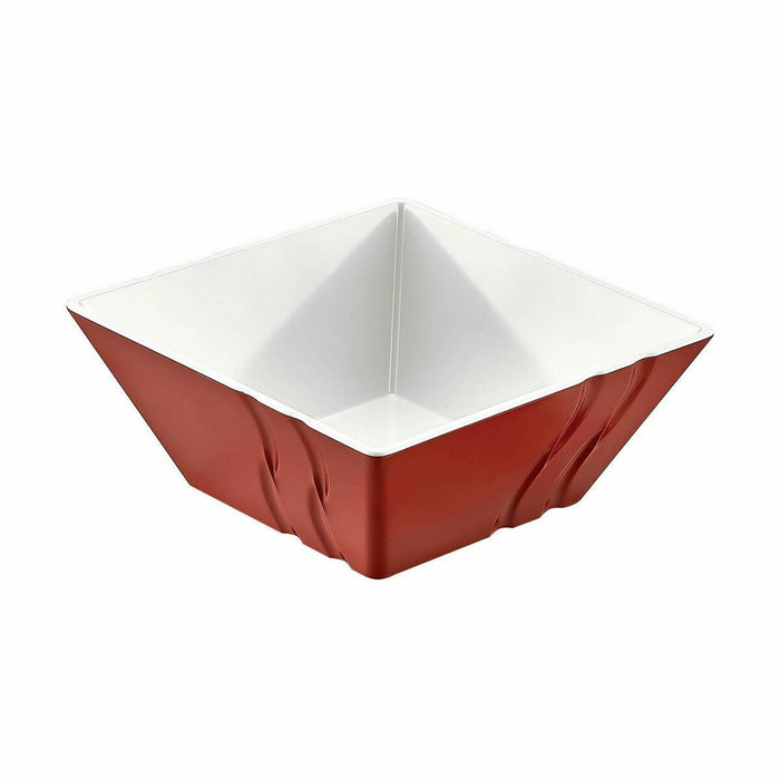 Castron Viejo Valle Luxor Melamina Roșu 24 x 24 x 10 cm (6 Unități)