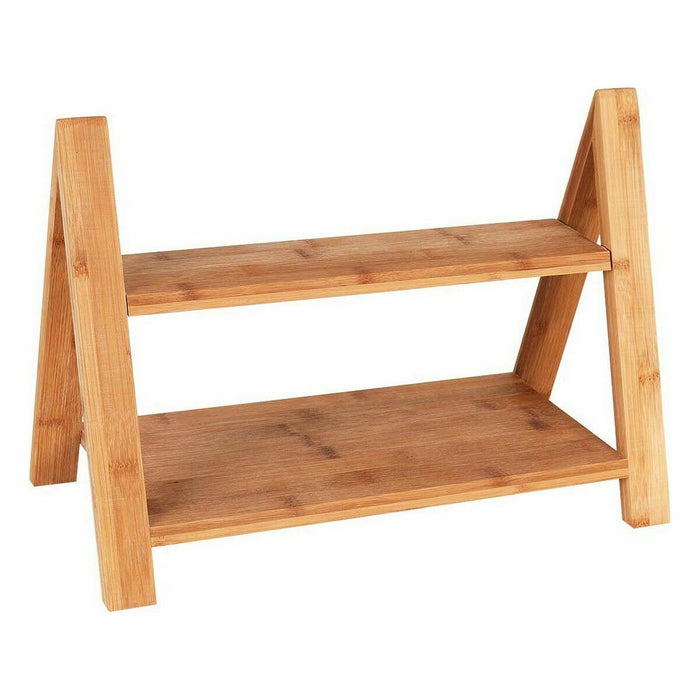 Suport Bambus Înălțime dublă 39,7 x 20,3 x 18 cm