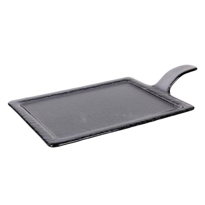 Tavă Inde Negru Sticlă 46 x 27 cm