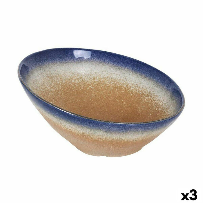 Bol Inde STONEWARE CARIBIAN 21 x 10 cm (3 Unități)