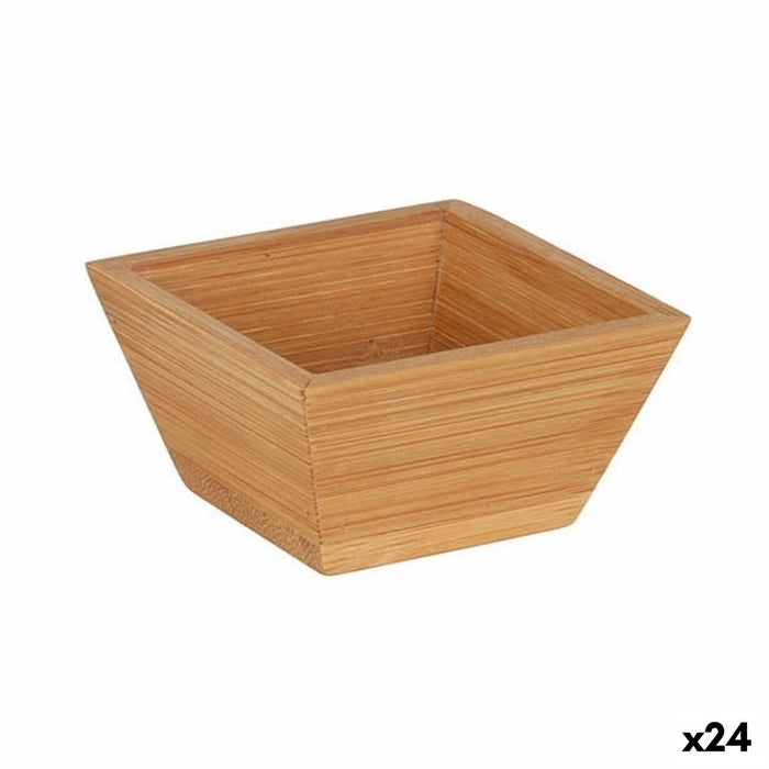 Castron Inde Ming Pătrat 6,5 x 6,5 x 3,5 cm (24 Unități)