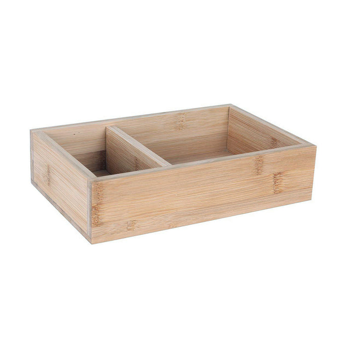 Cutie de depozitare Inde Bambus 23 x 15 x 6 cm