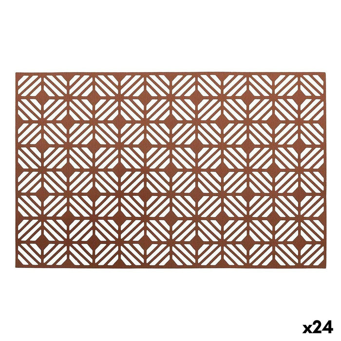 Suport Protecție pentru Masă Viejo Valle PVC Cupru 45 x 30 cm (24 Unități)