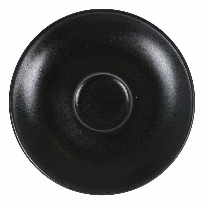 Farfurie Viejo Valle Zenci Porțelan Negru Cafea 12 cm (6 Unități)