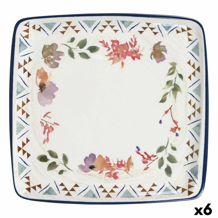 Farfurie Suport Viejo Valle Moove Spring Porțelan 32 x 31 x 2 cm (6 Unități)