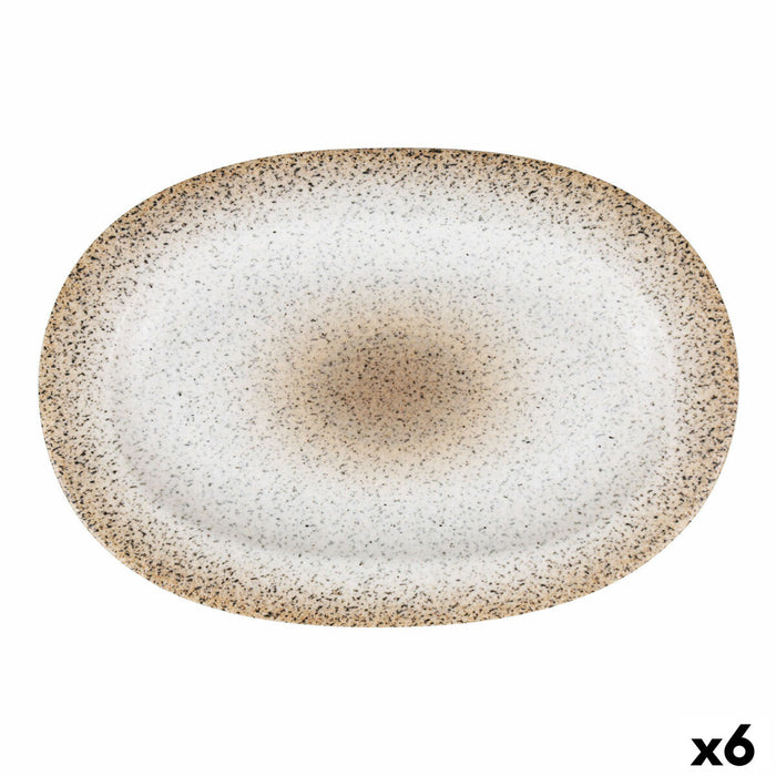 Tavă Inde Partia Porțelan 27 x 7 x 1,5 cm (6 Unități)