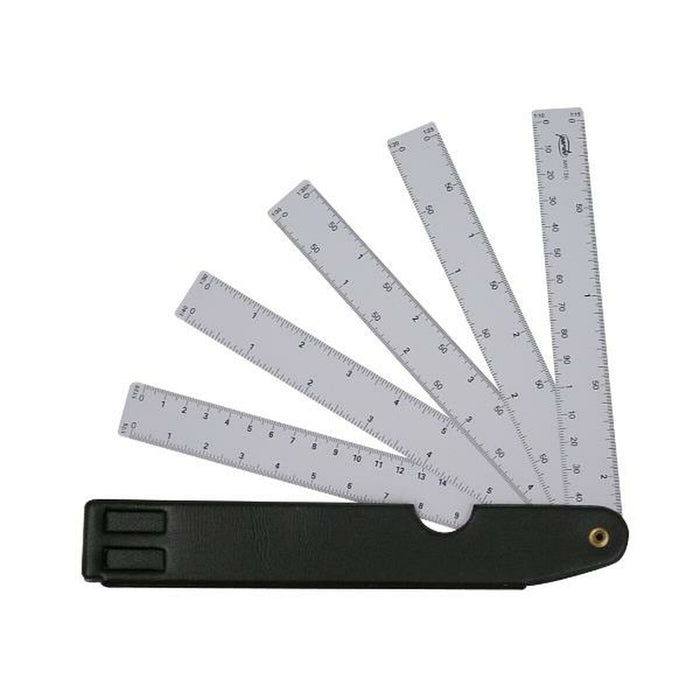 Set de rigle Pardo 13001 15 cm Negru