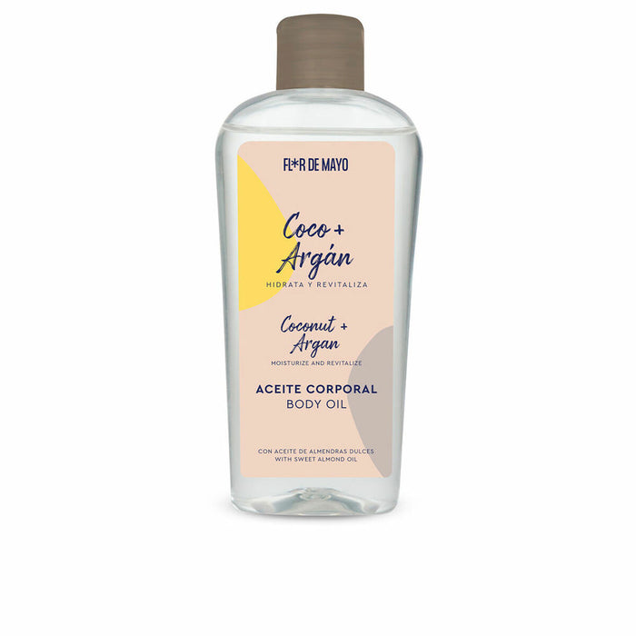 Ulei de Corp Flor de Mayo Hidratant Cocos Argan 200 ml