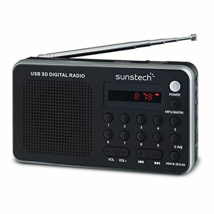 Radio Portabil Digital Sunstech RPDS32SL Wi-Fi
