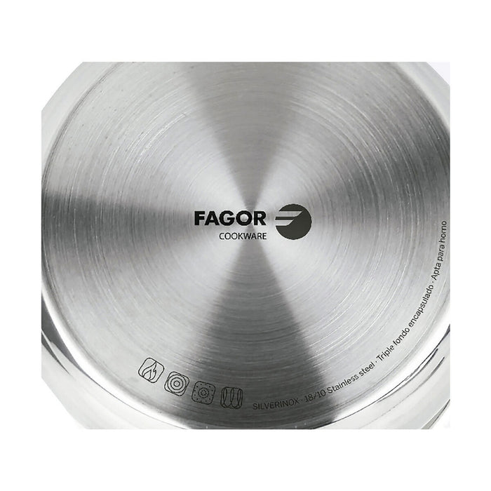Cratiță FAGOR Silverinox Oțel inoxidabil 18/10 Cromat (Ø 12 x 6,5 cm)