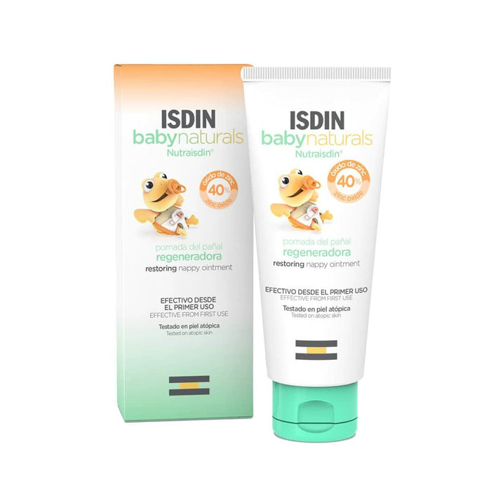 Cremă Protecție Scutec Isdin Baby Naturals Oxid de zinc Unguent 50 ml
