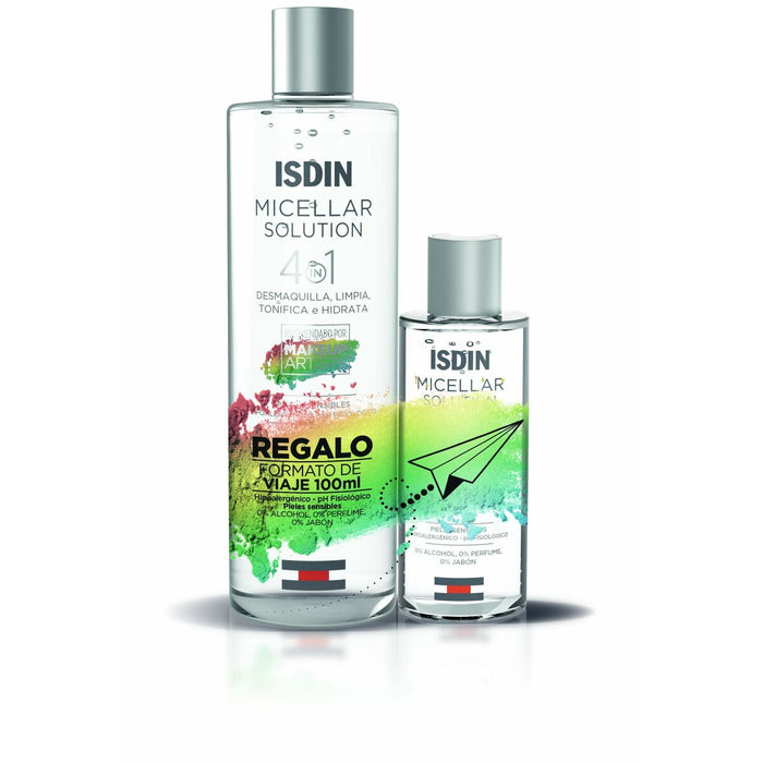 Apă Micelară Isdin MICELLAR SOLUTION 400 ml + 100 ml 4-ia-1