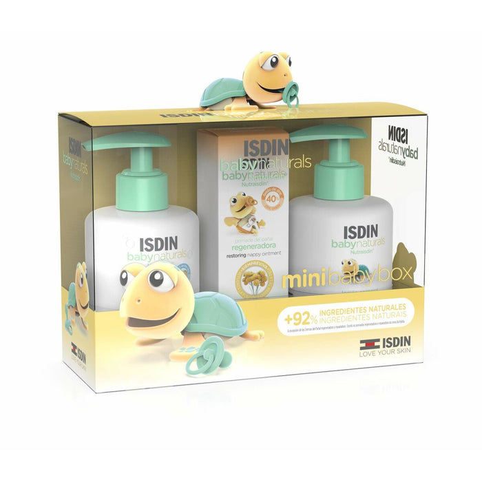 Set de Baie Pentru Bebeluși Isdin Babynaturals 3 Piese