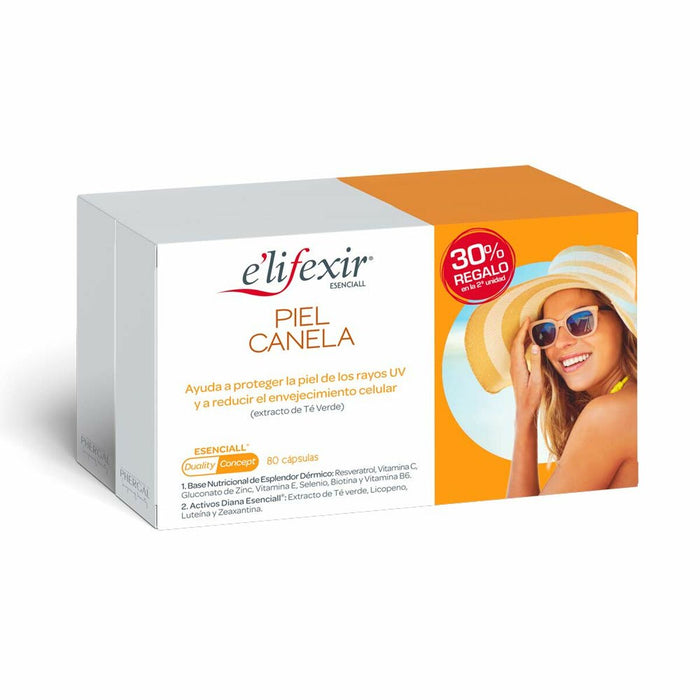 Capsule Elifexir Esenciall Protecție solară (80 Unități)