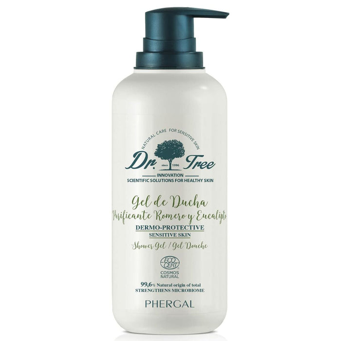 Gel de duș Dr. Tree Piele sensibilă Eucalipt Rozmarin Purifiantă 500 ml