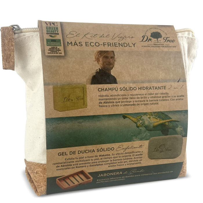 Set de duș Dr. Tree The traveler's kit Piele sensibilă 4 Piese