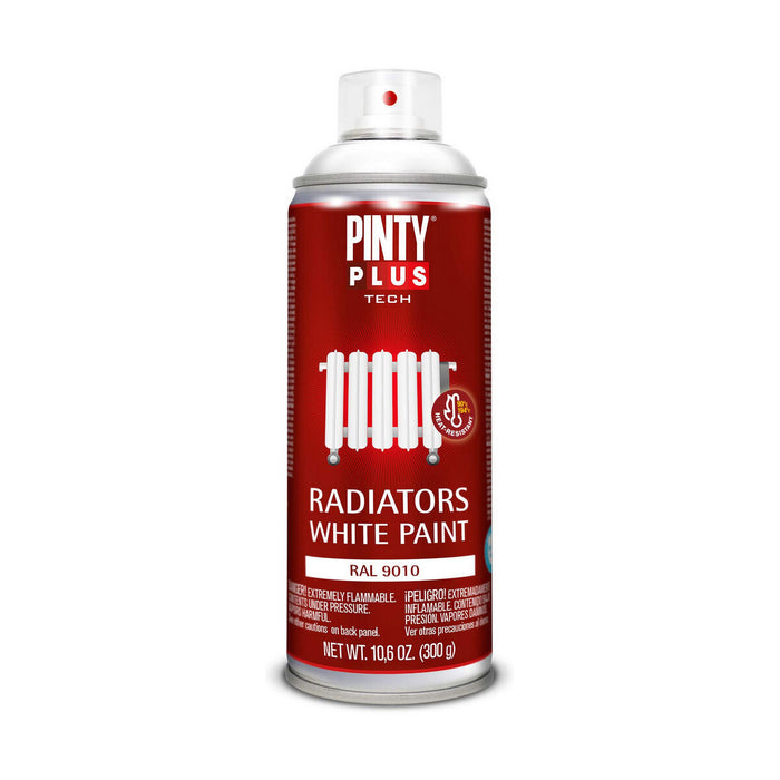 Spray cu vopsea Pintyplus Tech RAL 9010 400 ml Radiator Alb