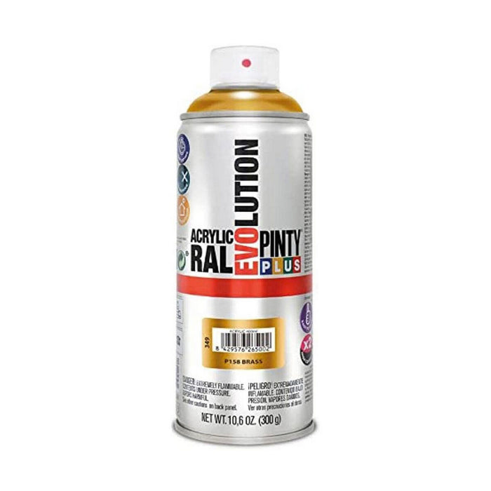 Spray cu vopsea Pintyplus Evolution P158 400 ml Alamă