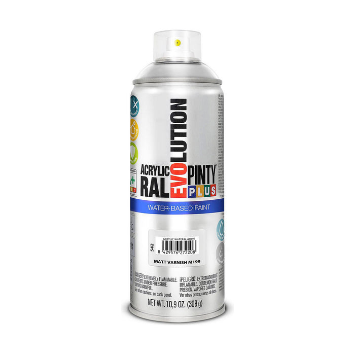 Lac spray Pintyplus Evolution M199 Mat Baza de apă 400 ml Incolor