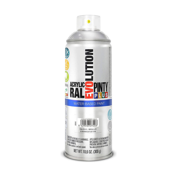 Lac spray Pintyplus Evolution B199 Baza de apă 400 ml Incolor