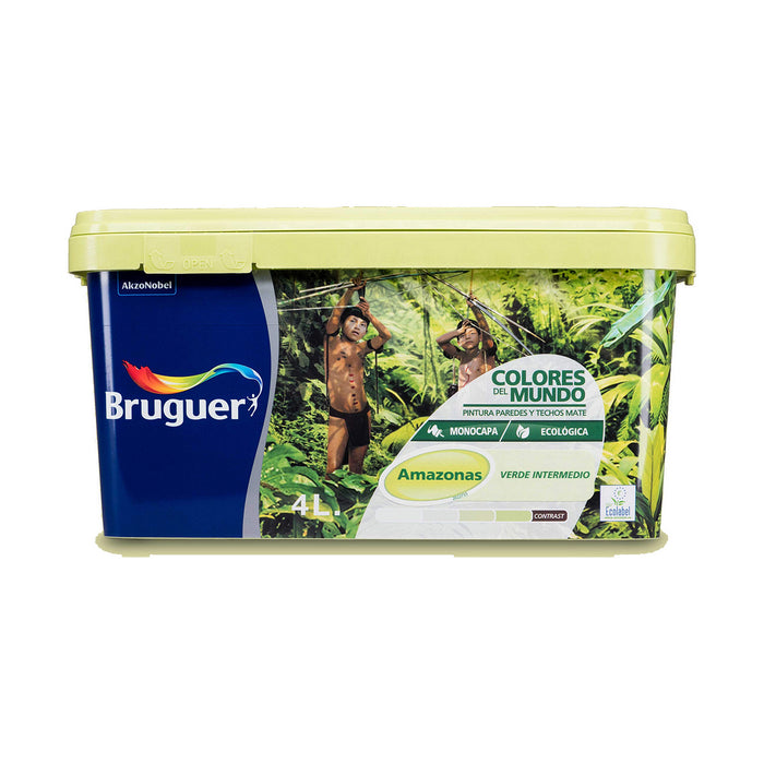 Tablou Bruguer 5057227 Amazonas Verde deschis 4 L