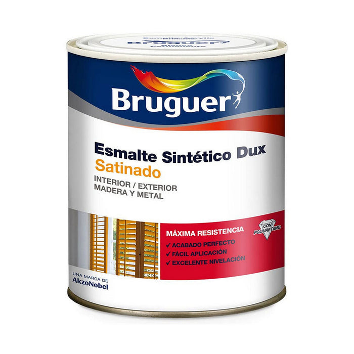 Email sintetic Bruguer Dux Finisaj satinat 250 ml Negru