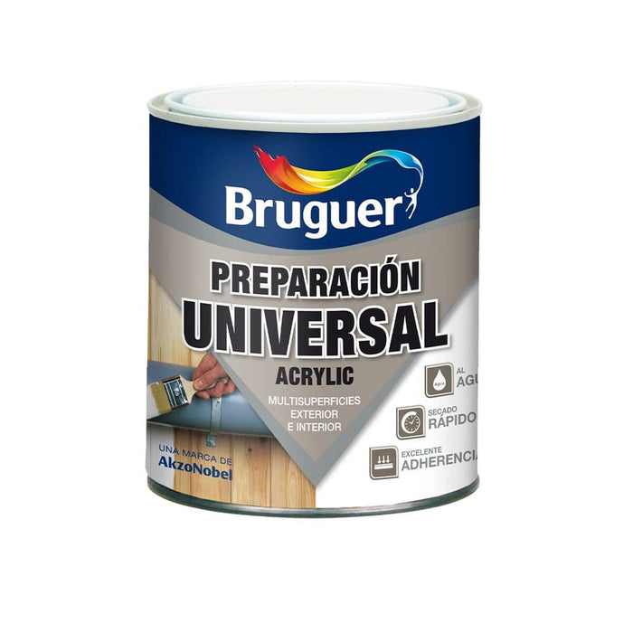 Pregătirea suprafeței Bruguer 5120577 Universal Acrilic Tipărire Alb 750 ml Mat
