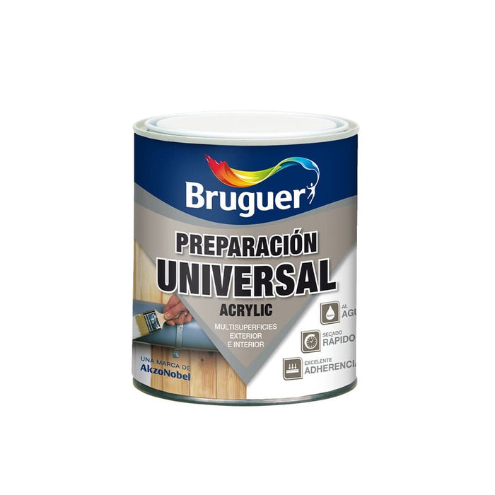Pregătirea suprafeței Bruguer 5120576 Universal Acrilic Tipărire 250 ml Alb Mat