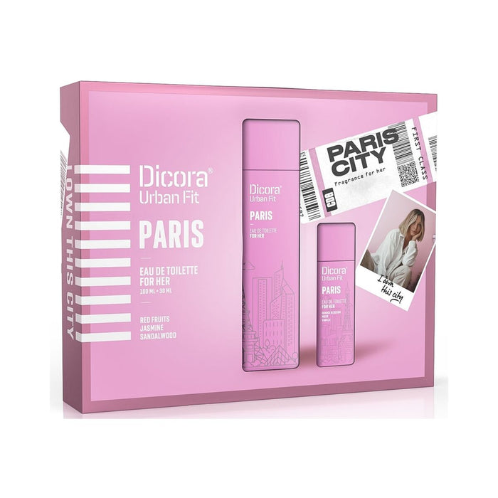 Set de Parfum Femei Dicora Urban Fit Paris 2 Piese