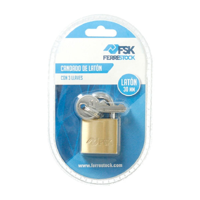 Lacăt cu cheie Ferrestock 30 mm