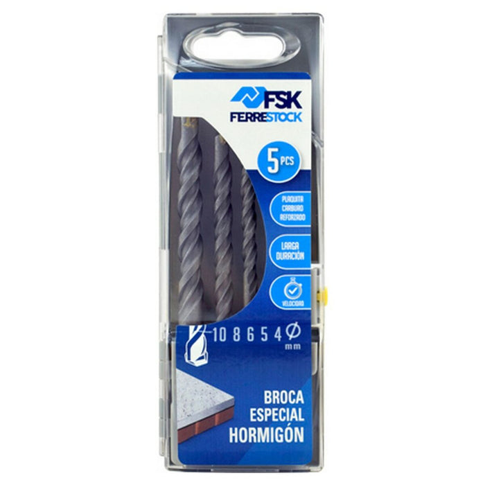 Set de rulouri Ferrestock 4, 5, 6, 8, 10 mm Universal Beton